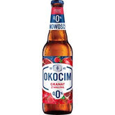 OKOCIM ALKOHOLFREIES BIER 0% GRANATAPFEL MIT HIMBEERE 500 ML 20 FLASCHEN 20 STÜCK